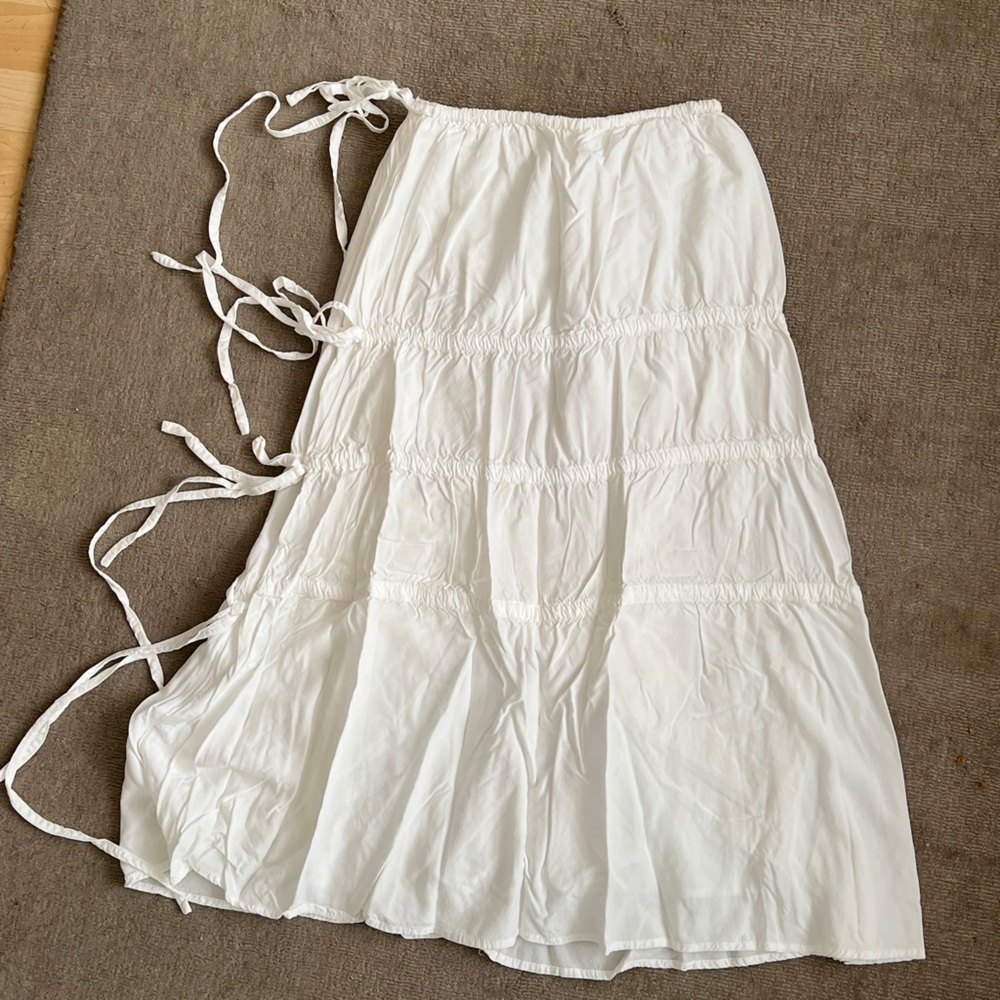 Princess Polly Tiered Midi Skirt